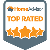 HomeAdvisor Top Rated logo
